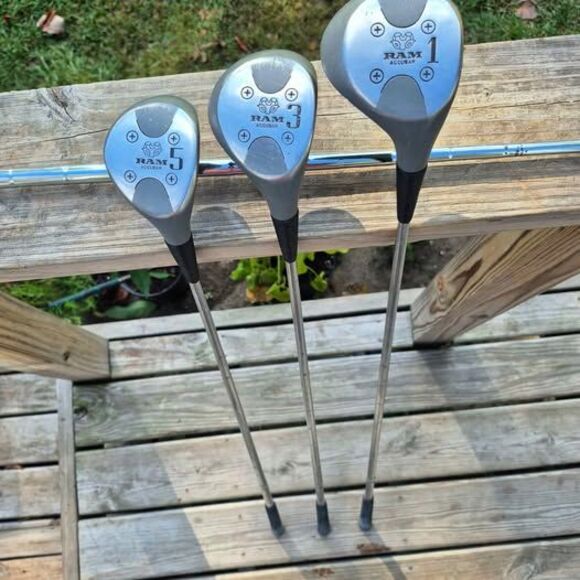 Ram Accubar Driver, 3 & 5 Wood - RH - Steel Shaft - 42" - 44" - Picture 1 of 5